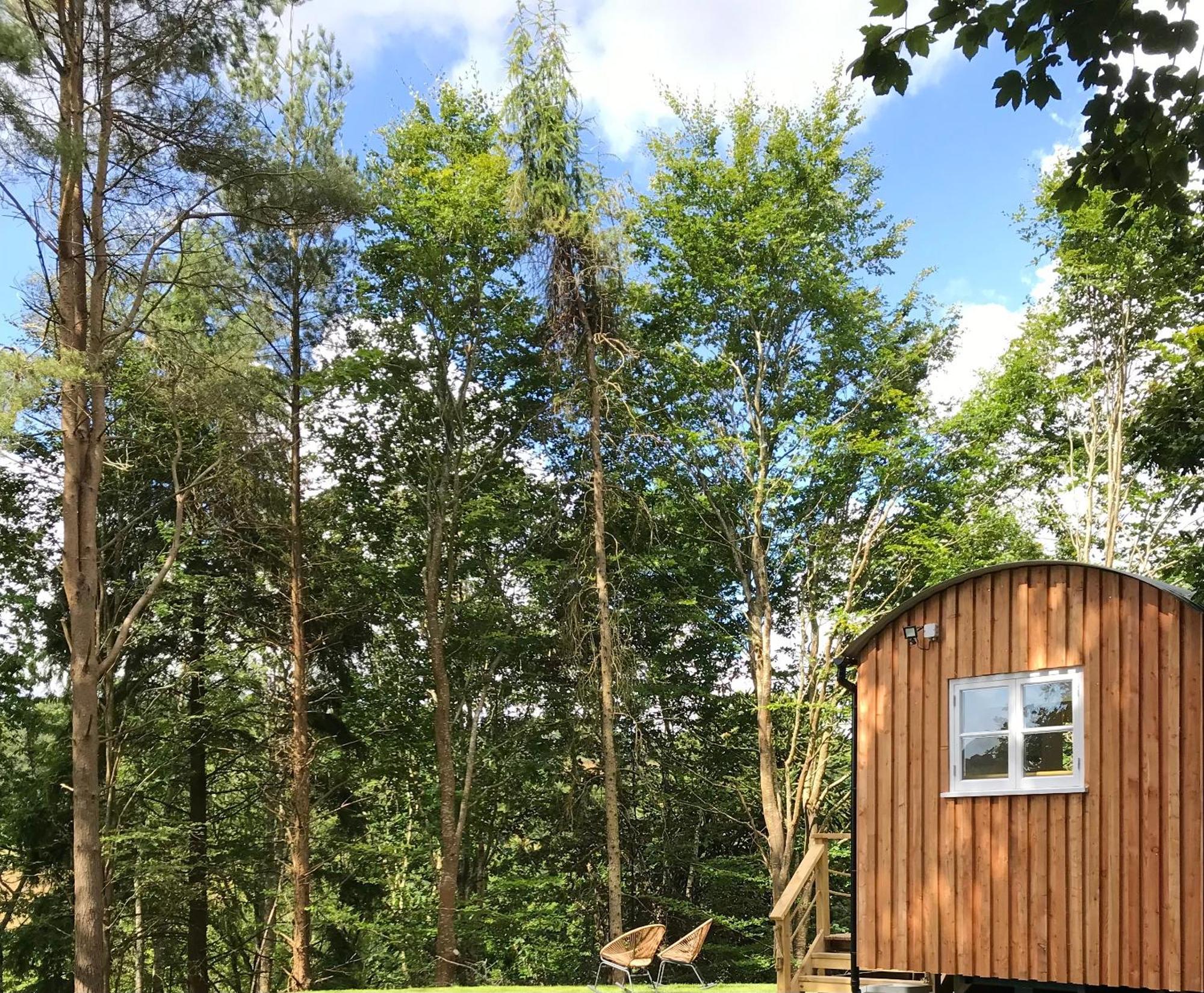 Shepherd'S Hut At Rosewood House 리스커드 외부 사진