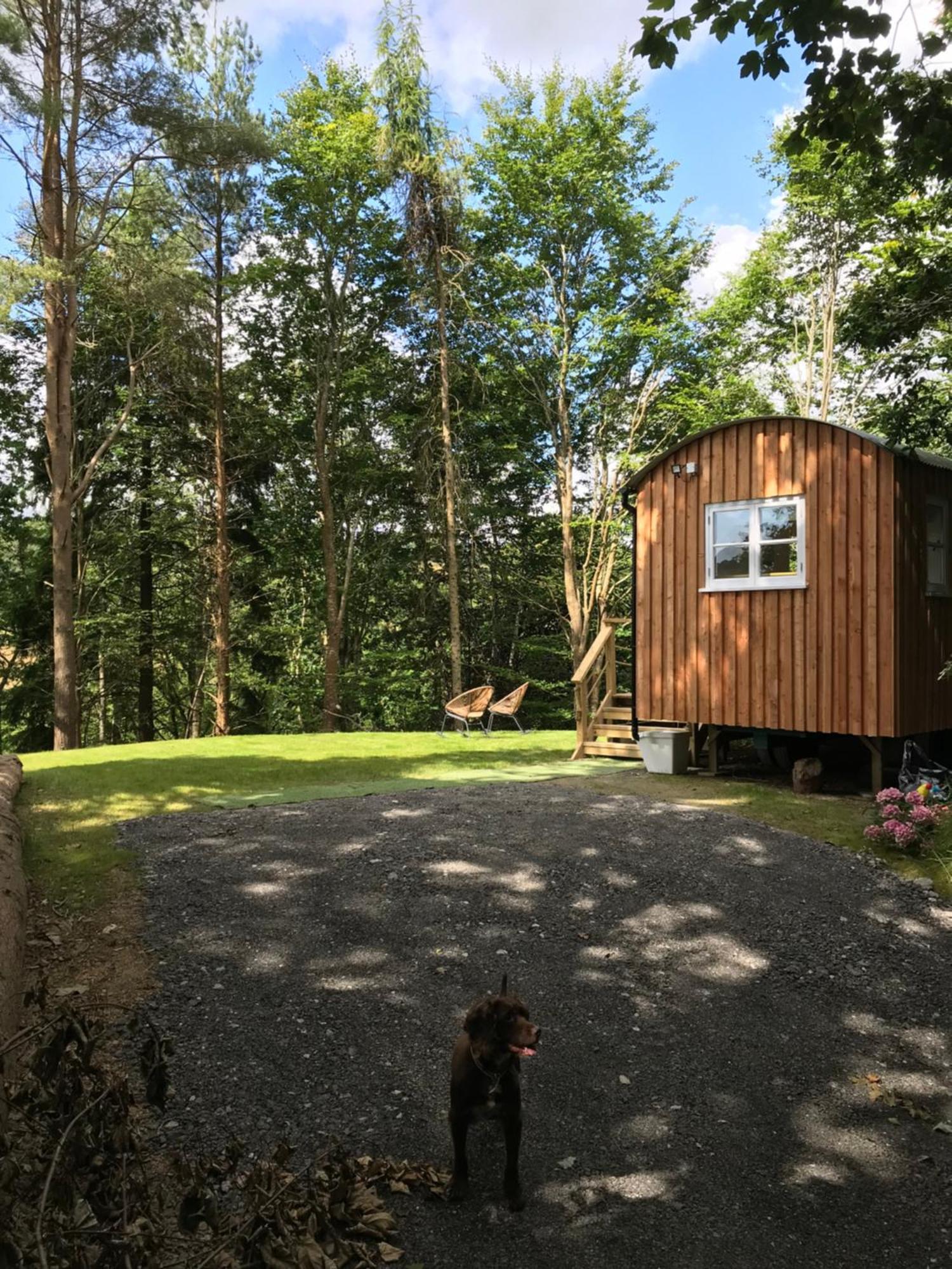 Shepherd'S Hut At Rosewood House 리스커드 외부 사진